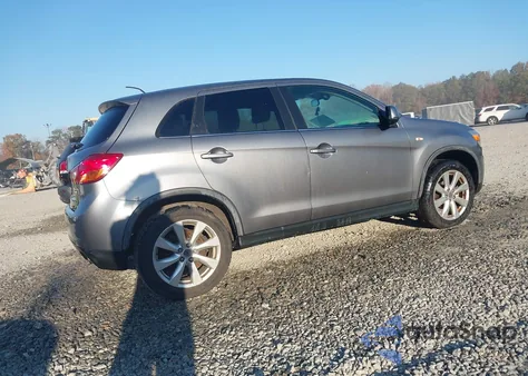 2015 Mitsubishi Outlander Sport Se from USA, damaged, VIN 4A4AP4AU5FE061776